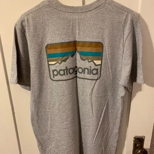 Grey Patagonia tee